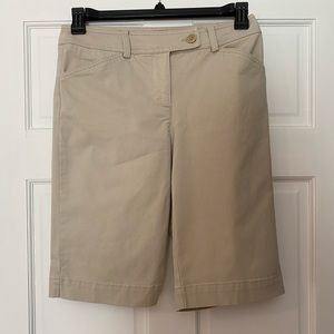 Jones New York Sport Shorts, Tan, Sz. 4